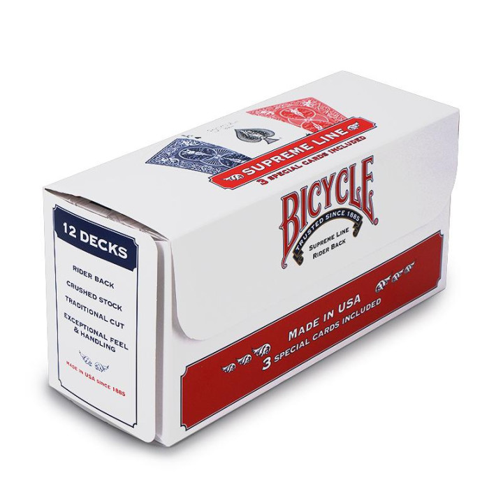 Bicycle - Supreme Line talia kart do magii i cardistry najwyższa jakość