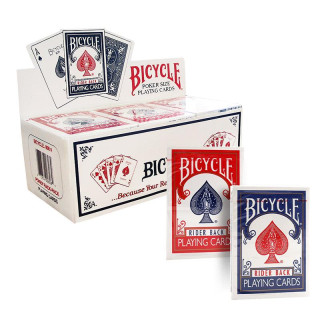 Bicycle - Poker Deck - Rider back - Old case talia kart klasyczna 54 sztuki